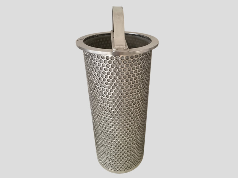 Basket Filter With Flange