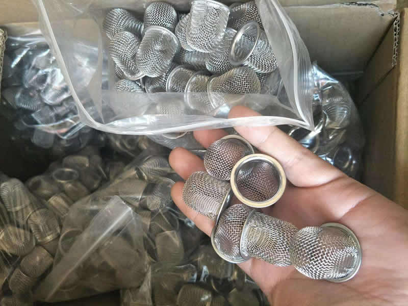 Filter Cap With Stainless Steel Edge