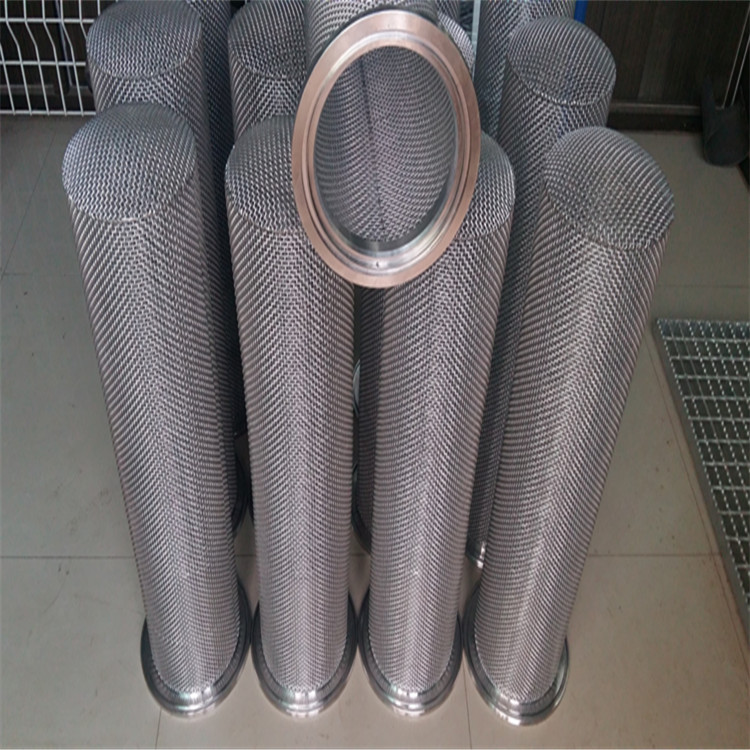 Cylinder Wire Cloth Strainer With Single Open End